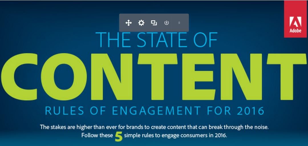 State of Content Rules Engagement in 2016 [Infographic]