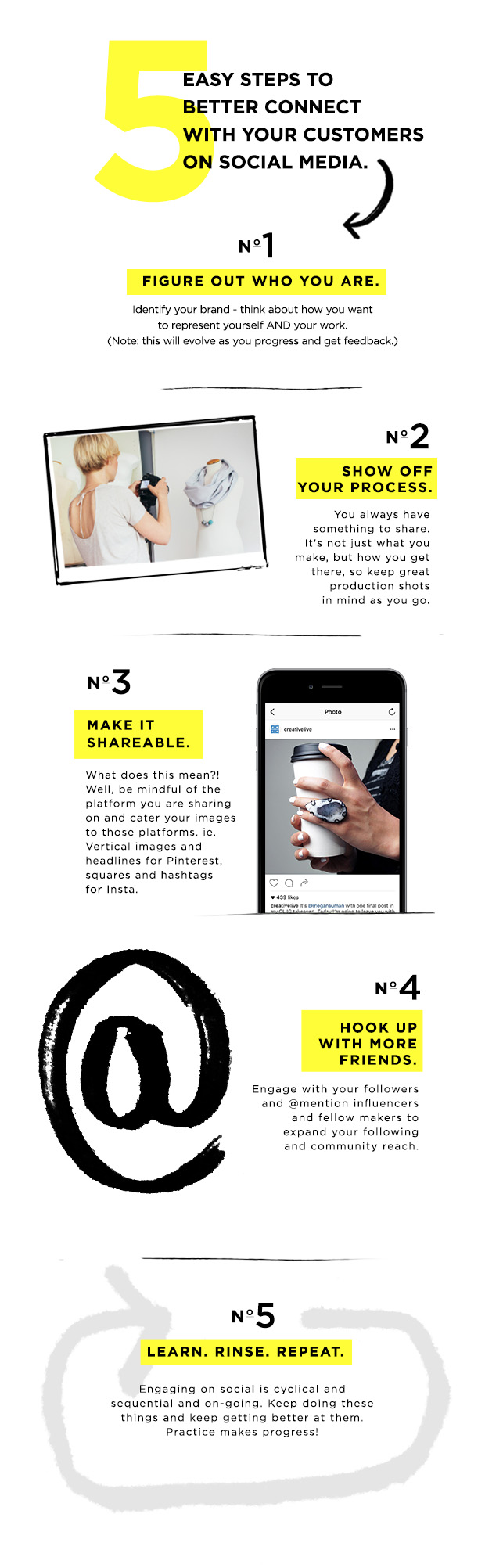 Infographic: 5 Easy Steps for Connecting with Customers on Social Infographic: 5 Easy Steps for Connecting with Customers on Social
