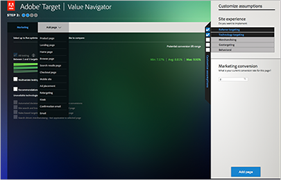 Adobe Target ROI Calculator Adobe Target ROI Calculator