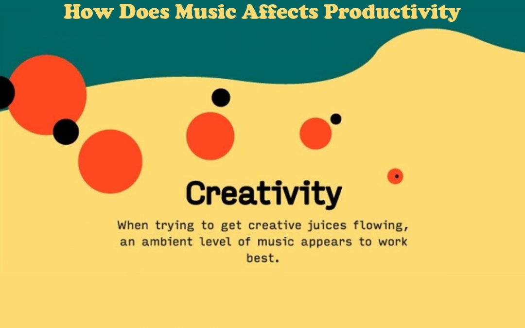 How Music Affects Productivity: Music Productivity [Infographic]