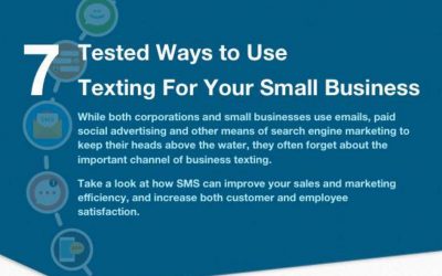 Seven Tested Ways Texting Can Help Your Business [Infographic]