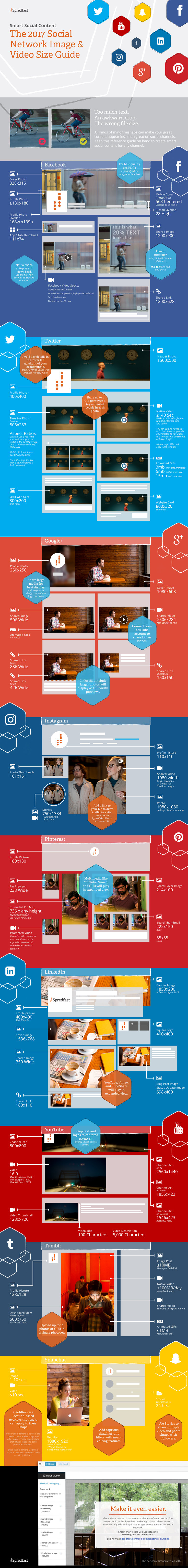 The 2017 Social Network Image and Video Size Guide The 2017 Social Network Image and Video Size Guide