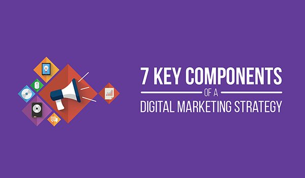 Components of a Digital Marketing Strategy [Infographic] ~ Skillz ME