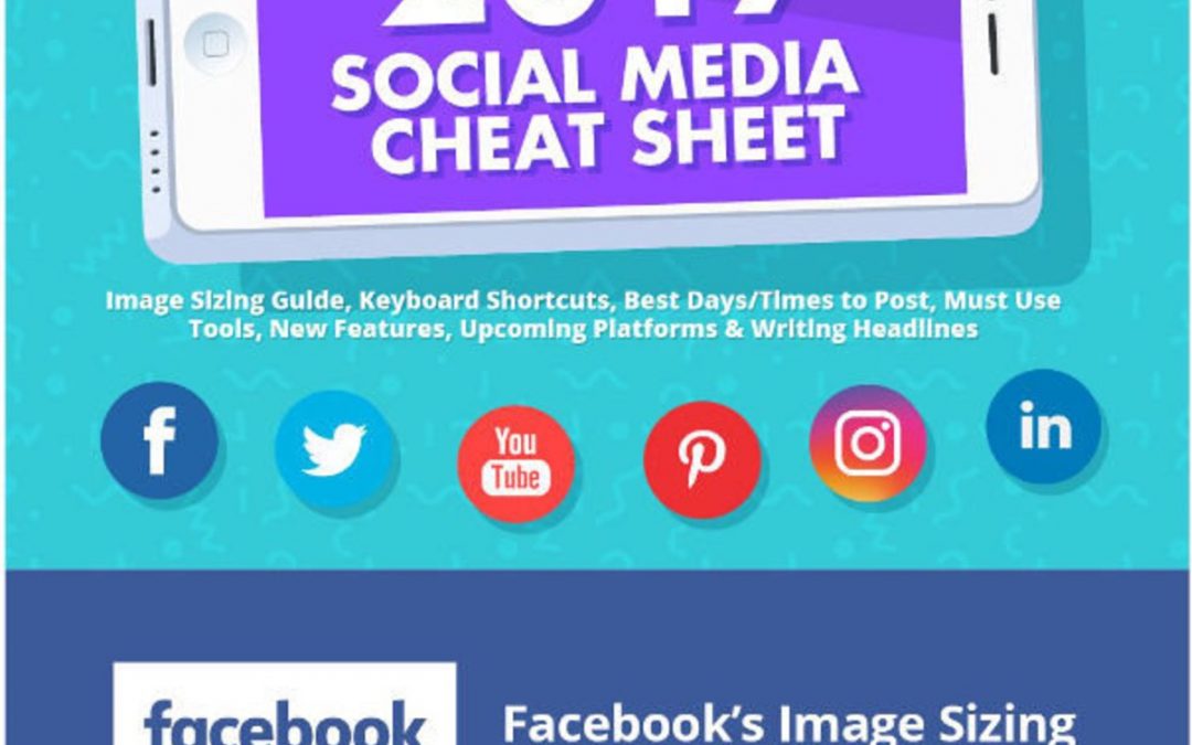 2017 Social Media Cheat Sheet [Infographic]