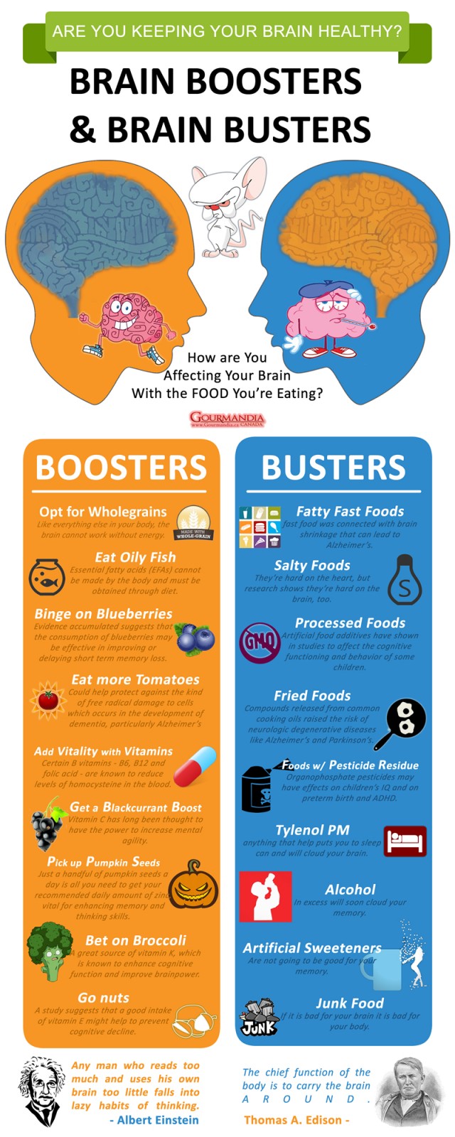Brain Boosters and Brain Busters Brain Boosters and Brain Busters