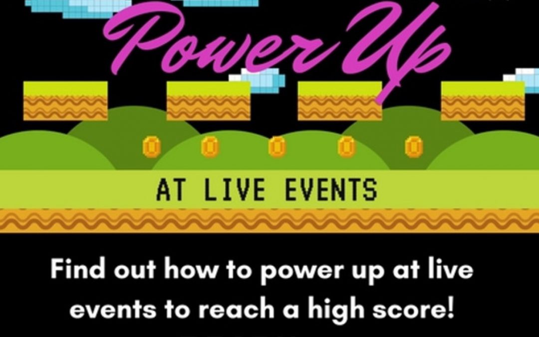 Power Up at Live Events [Infographics]
