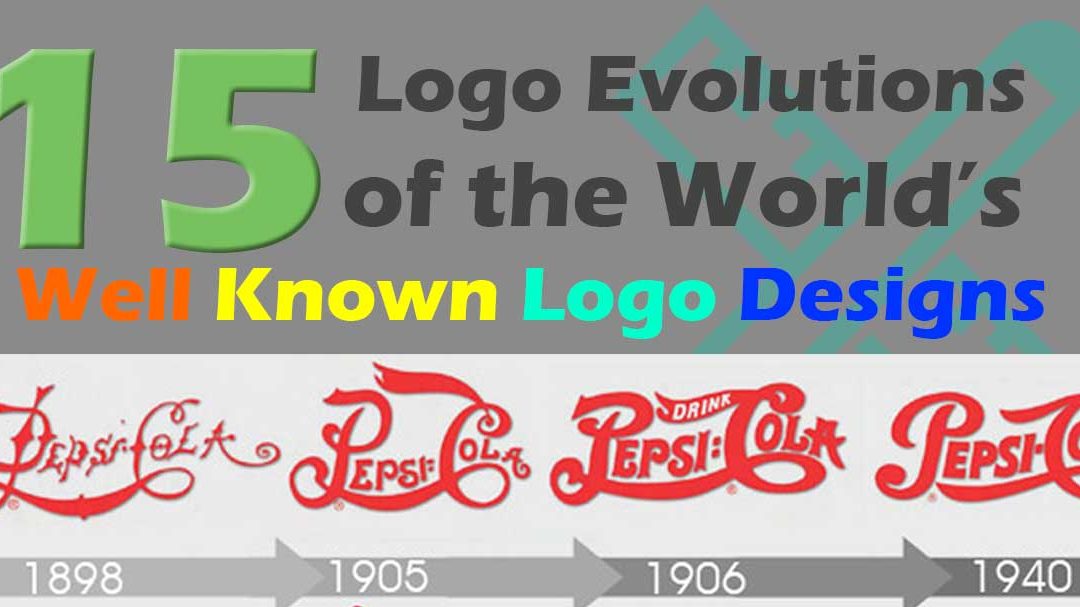 15 Logo Evolutions of the World’s Well Known Logo Designs [Infographic]