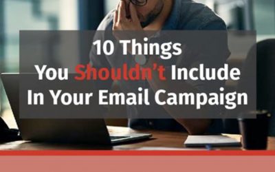 Email Campaign Today and 10 Ways To Ruin It [Infographic]