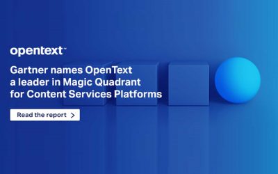 Magic Quadrant for Content Services Platforms Q3 2017
