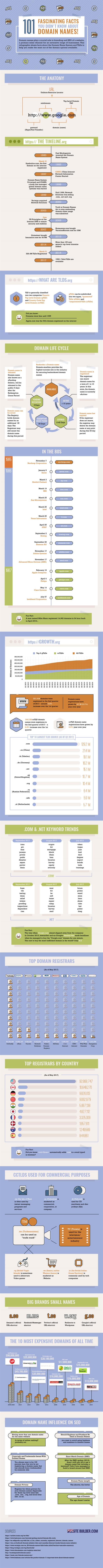101 Fascinating Facts About Domain Names 101 Fascinating Facts About Domain Names