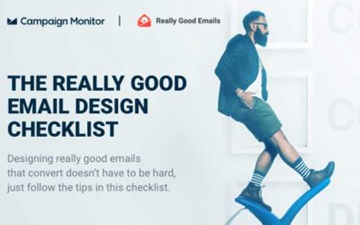 The Really Good Email Design Checklist [Infographic]