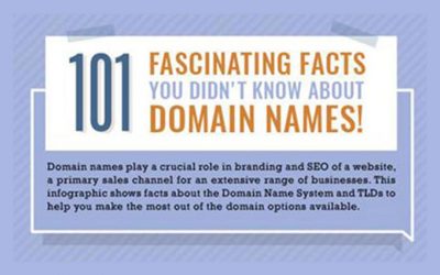 101 Fascinating Facts About Domain Names [Infographic]