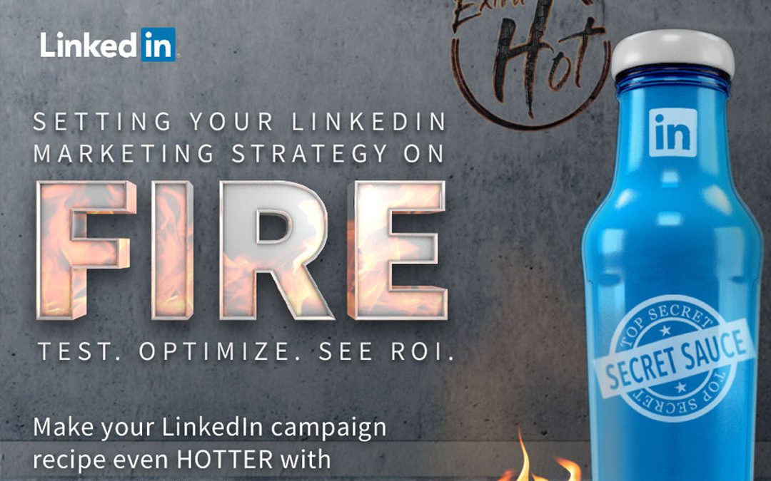 Setting your LinkedIn Marketing Strategy on Fire [Infographic]