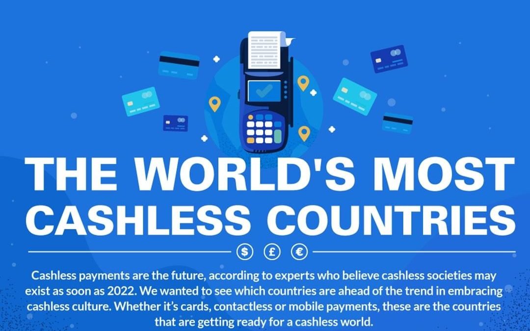 The World’s Most Cashless Payment Countries [Infographic]