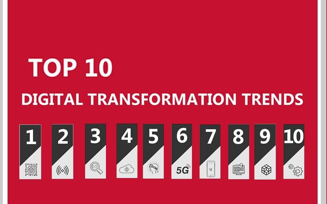 Top 10 Digital Transformation Trends for 2018 and Beyond [Infographic]