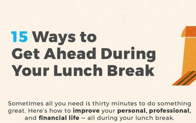 15 Ways To Get Ahead During Your Lunch Break [Infographic]