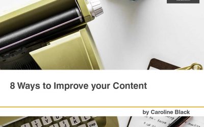 Learn Today: 8 Ways to Improve your Content
