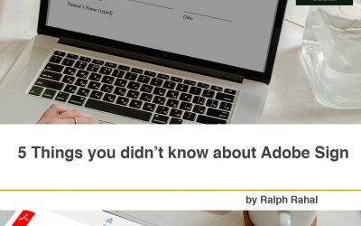 5 Things you didn’t know about Adobe Sign