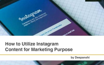 How to Utilize Instagram Content for Marketing Purpose