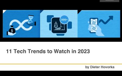 11 Tech Trends to Watch in 2023 [Infographic]