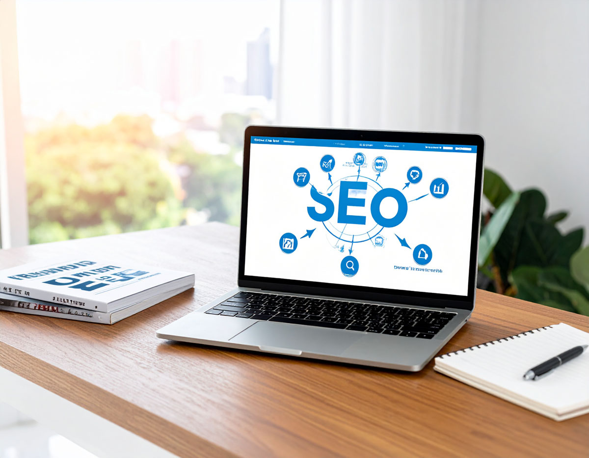 Firefly_search engine optimization explained on a white table 586981