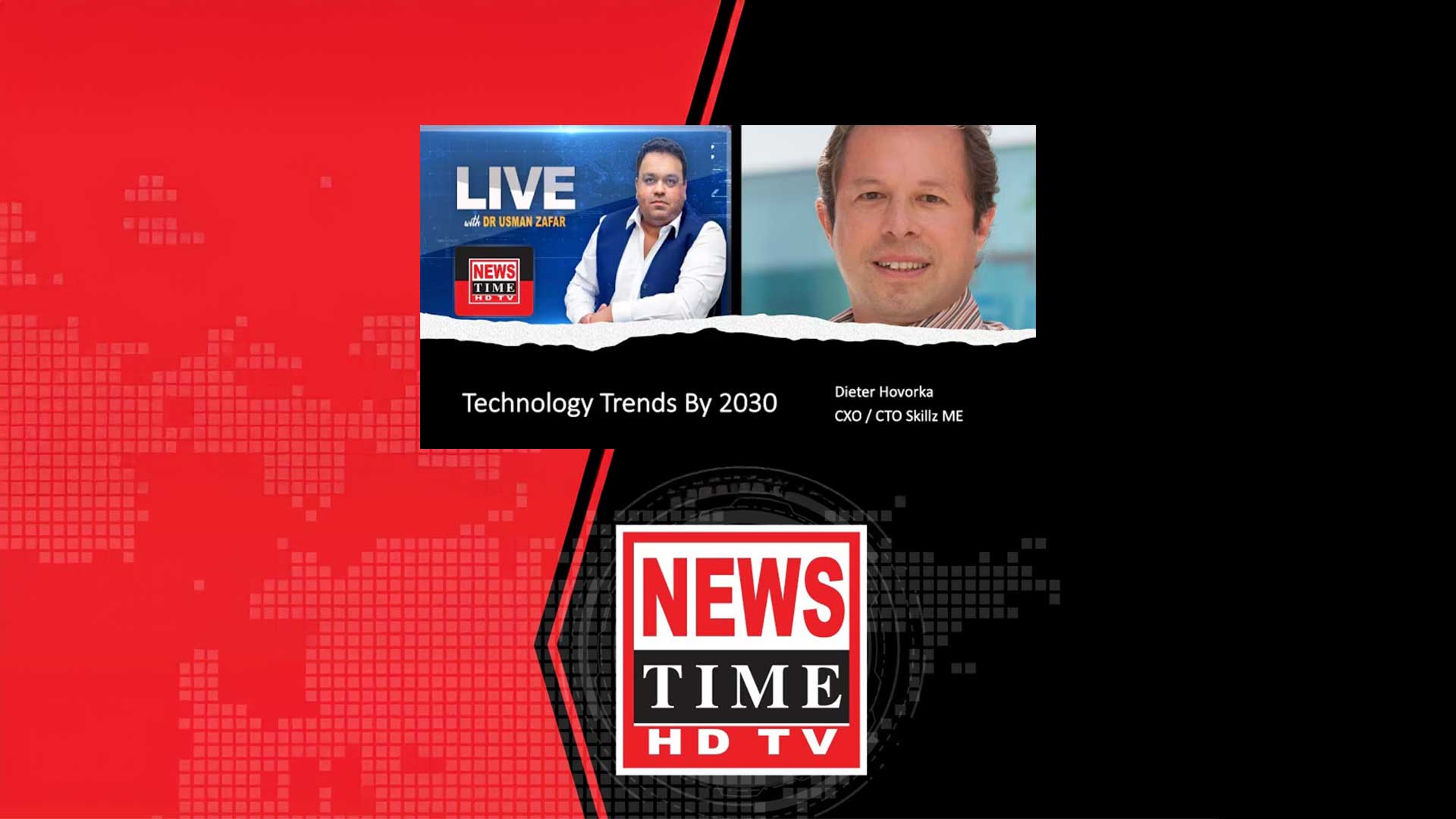 Dr.Dieter Hovorka - talking on NEW Time about Technolgy Trends 2030