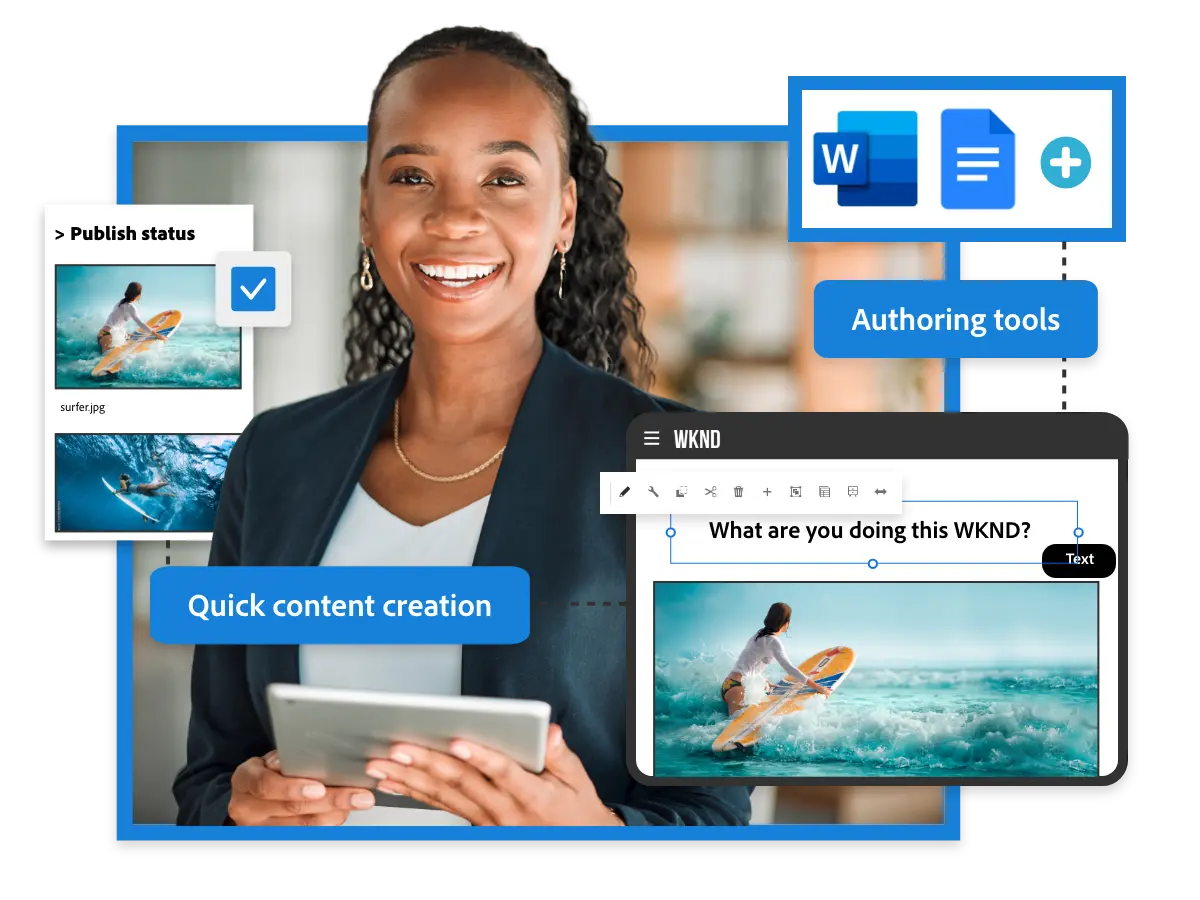 adobe-aem-sites-content-creation