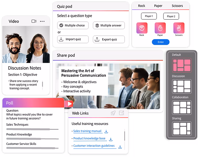 adobe-connect-Audience-engagement
