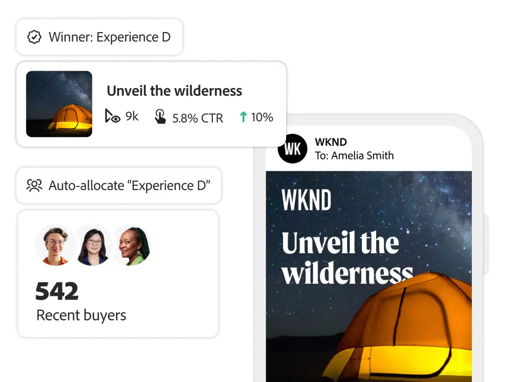 adobe-target-Multi-armed bandit testing