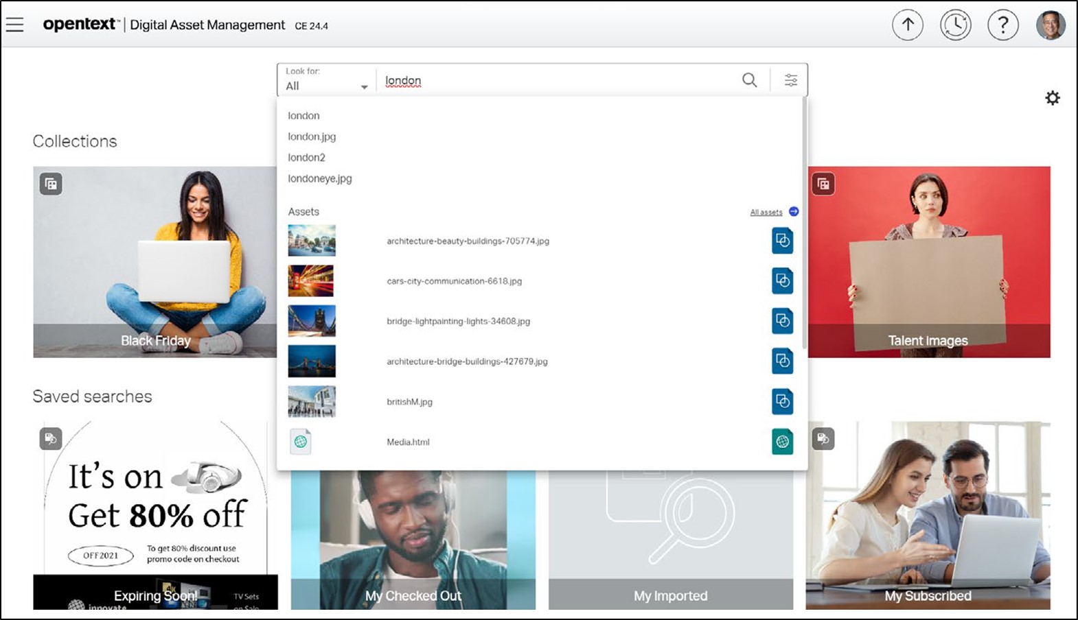 opentext-creative-review Dynamic Content