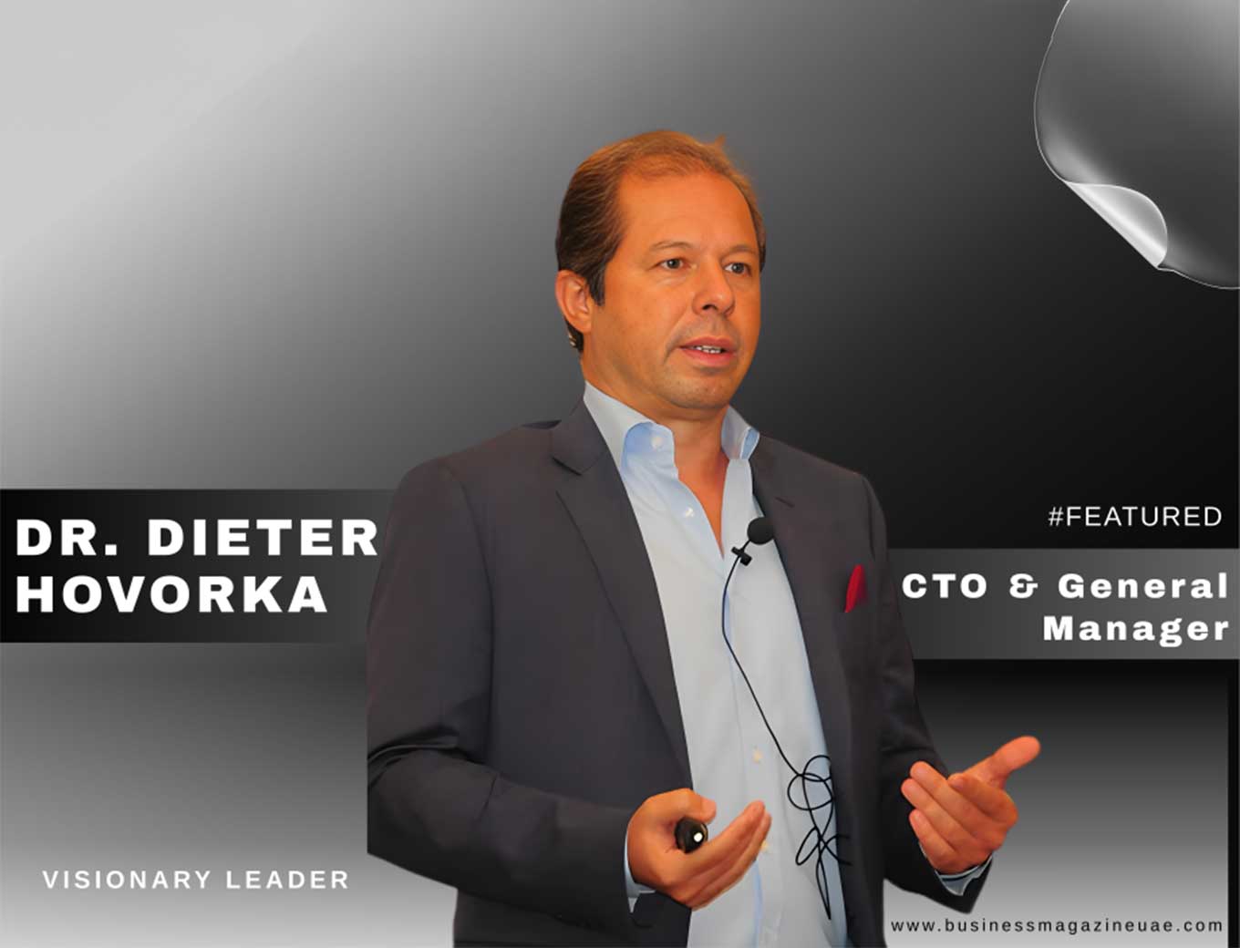 Dr. Dieter Hovorka CTO Co-founder Skillz Middle East - Business Magazine UAE Interview